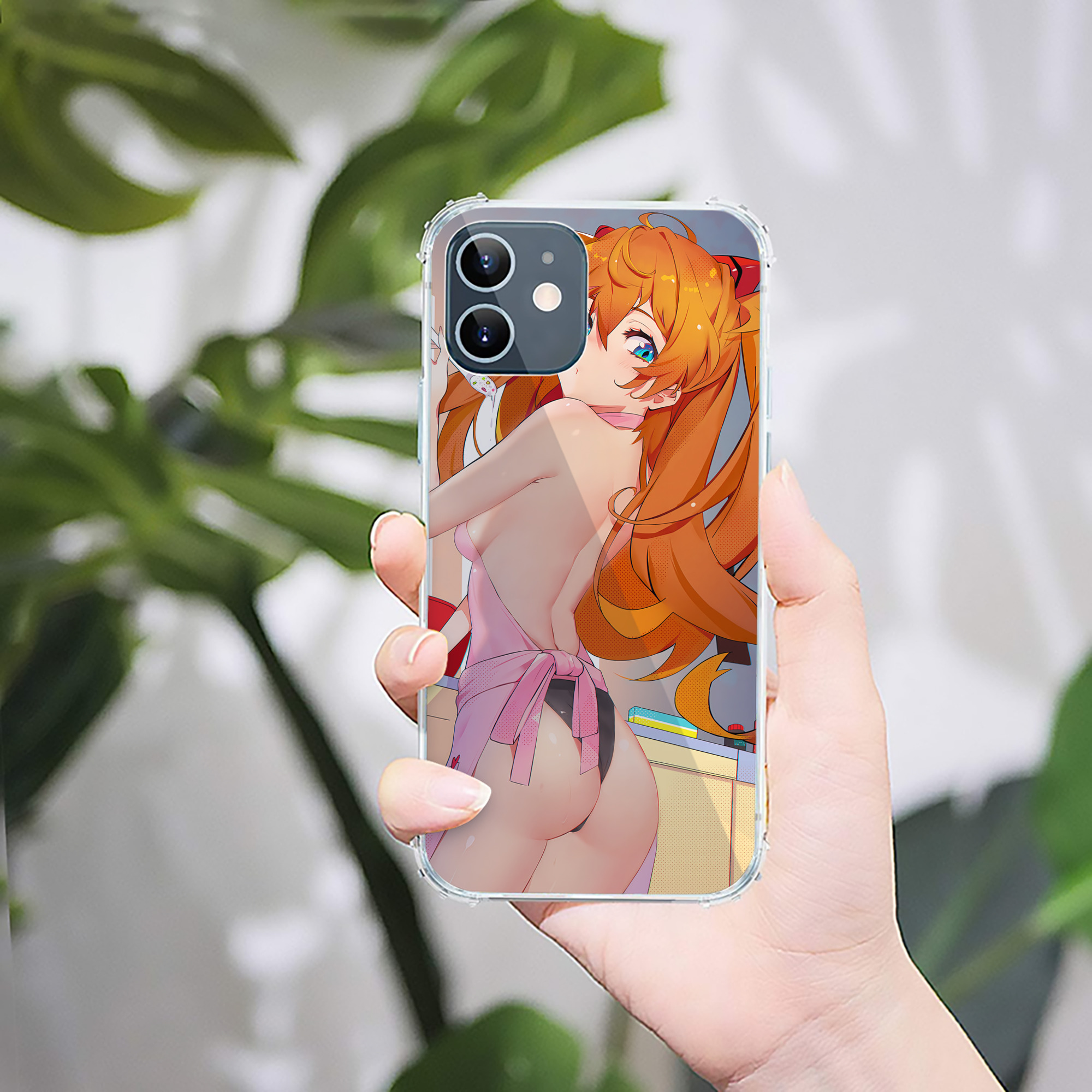 （画像用） EVA 新世紀エヴァンゲリオン 【iPhone 12シリーズ対応】透明スマホケース（クリアソフトケース）